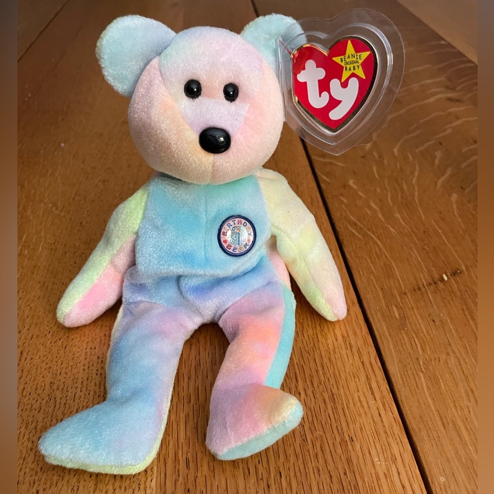 B.B Ty Bear Beanie Baby - 5th Generation